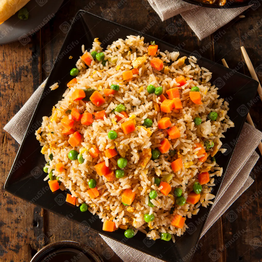 plain fried rice at China Doll，a Chinese Restaurant in Rialto